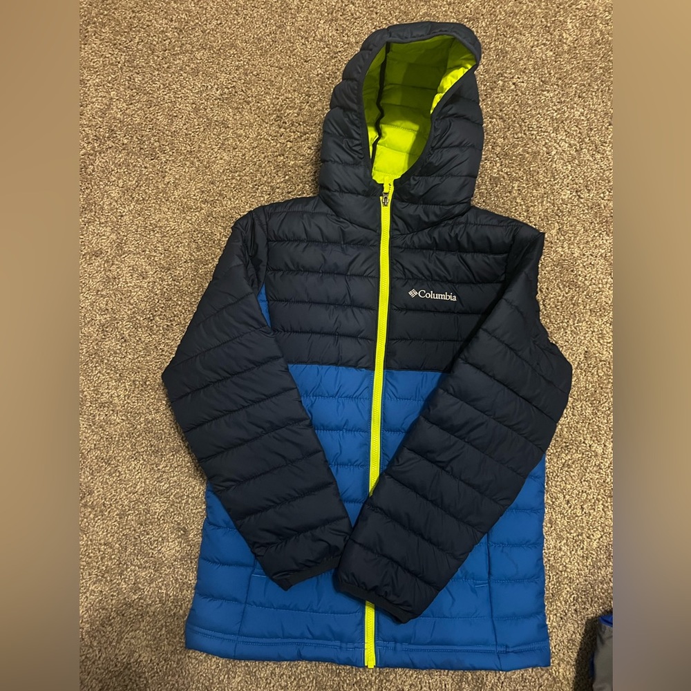 Columbia Omni Heat puffer jacket. Youth size Medium. Great condition hardly worn